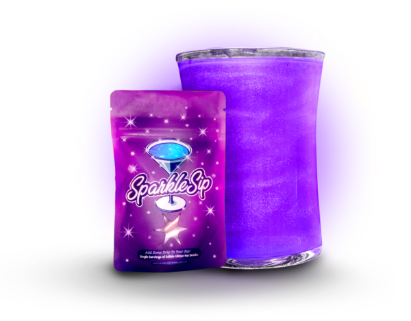 Purple color drink